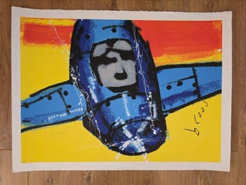 Herman Brood (1946-2001) - Touch down, Antiek en Kunst