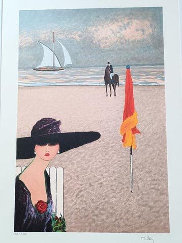 Ramon Dilley (1932) - Elegante a Deauville