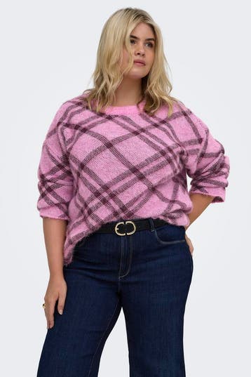 ONLY eco trui Argyle breiL=50/52Maat 46/48 (XL) of groter, Verzenden, Nieuw, Maat 46/48 (XL) of groter, Overige kleuren