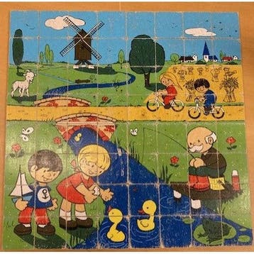 Puzzel Zomer 64 stukken, Verzenden, Nieuw