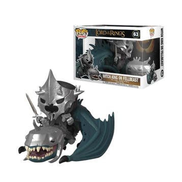 Funko Pop  Lord of the Rings  Witch King on Fellbeast 63, Verzenden