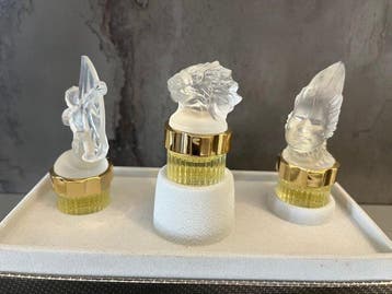Lalique - Bouteille de parfum - Les Mascottes - Verre et
