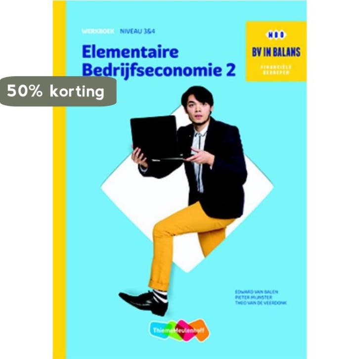 Elementaire bedrijfseconomie Werkboek dl. 2 niveau 3 en 4 /, Livres, Livres scolaires, Envoi