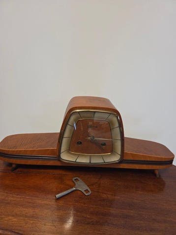 Pendule - Hout - 1960-1970 - Vintage Hermle pendule