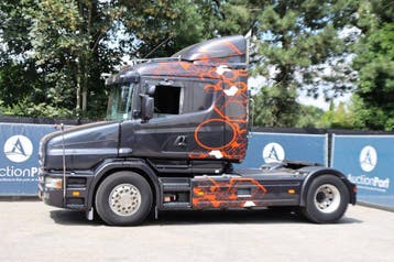 Veiling: Chassis Cabine Scania T124 LA4X2 NA 470 Diesel 470p