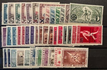 Belgique 1930/1958 - Timbres-poste aériens - Section, Timbres & Monnaies, Timbres | Europe | Belgique