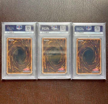 Konami - 3 Graded card - Yu-Gi-Oh! - Jinzo , GyakuTen No