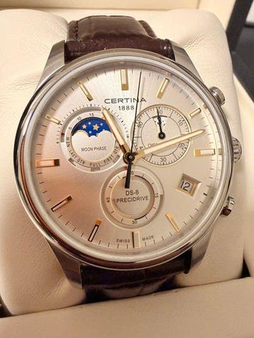 Certina - Certina DS-8 Chronograph Moon Phase -