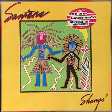 Santana - Shango (LP, 1982), Verzenden, Gebruikt