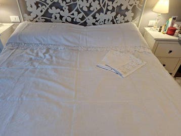 Laken (3) - 300 cm - 280 cm - Trouwgoederen uit de jaren, Antiek en Kunst