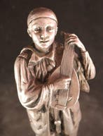 Art Deco beeld - L. Lensa (French) - sculptuur, Muziek, Antiquités & Art