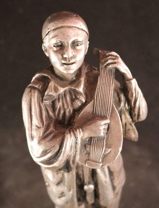 Art Deco beeld - L. Lensa (French) - sculptuur, Muziek, Antiquités & Art, Art | Objets design