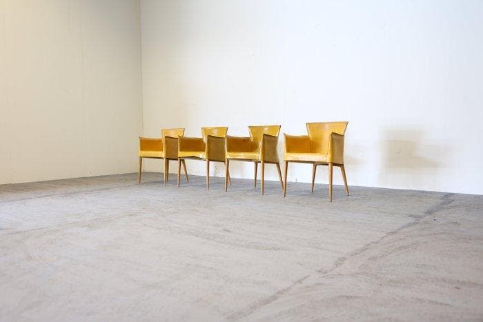 Matteo Grassi - Carlo Bartoli - Eetkamerstoel (4) - Vela -, Antiek en Kunst, Antiek | Meubels | Stoelen en Sofa's