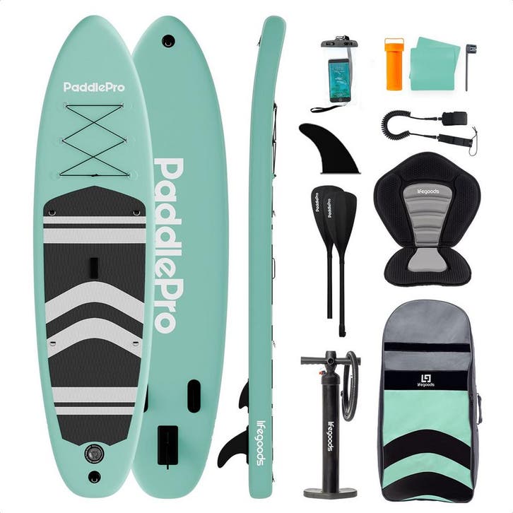 2dekans | LifeGoods PaddlePro SUP Board - met Zitje -, Sport en Fitness, Overige Sport en Fitness, Ophalen of Verzenden