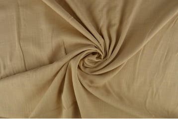 10 meter linnen viscose - Champagne, Hobby en Vrije tijd, Stoffen en Lappen, Overige kleuren, Verzenden, 120 cm of meer, Linnen