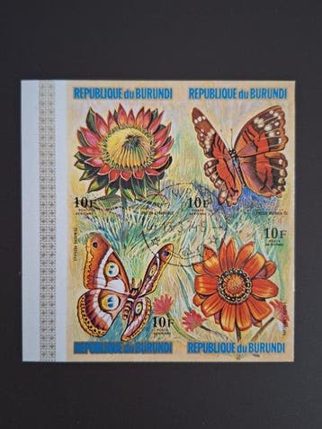 Burundi - 1973 - n° PA289/PA312 ongetand volledige reeks