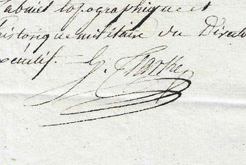 Le Maréchal Clarke [Premier Empire] - lettre signée - 1795, Nieuw