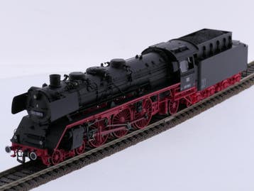 Schaal H0 Piko 50682 stoomlocomotief met losse tender BR..., Wisselstroom, Gebruikt, Locomotief, Piko