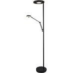 Trion Barry Dimbare LED Vloerlamp 38W - Mat Zwart Aluminium, Huis en Inrichting, Verzenden, Nieuw