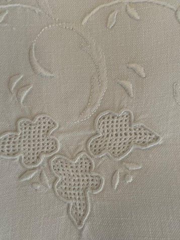 ricami fatti a mano - Drap de lit (4) - 2.57 cm - 2.24 cm -