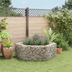 vidaXL Gabion plantenbak verhoogd zeshoekig 160x140x50 cm, Tuin en Terras, Verzenden, Nieuw