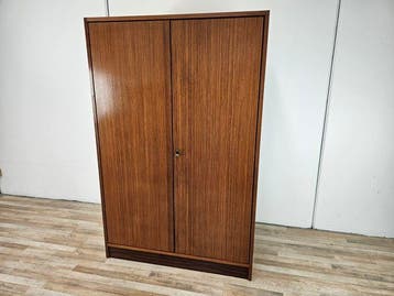 Kast - Kast met twee deuren uit de jaren zestig - Hout