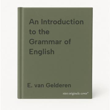 An Introduction to the Grammar of English 9789027211682, Verzenden, Zo goed als nieuw, E. van Gelderen