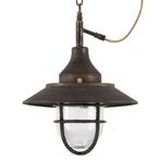 hanglampen Hanglamp Navy Dark Brass Binnenverlichting, Verzenden, Klassiek, Overige materialen, Nieuw
