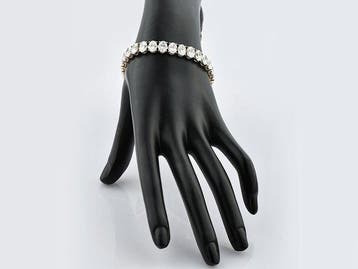 Armband - 14 karaat Geel goud - 30.65ct. tw. Diamant, Nieuw