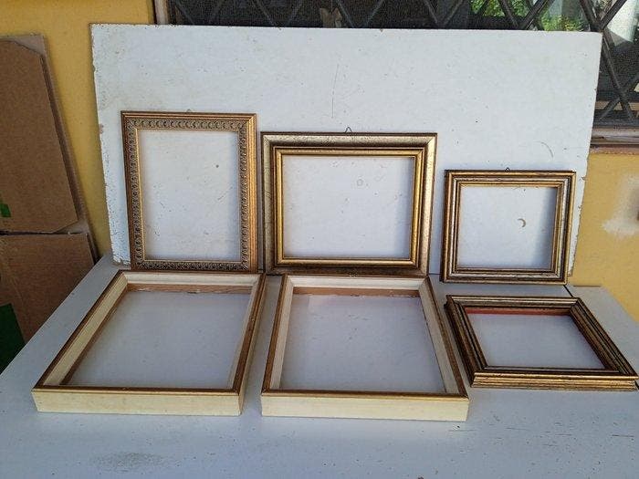 Cadre (6) - Bois, Antiek en Kunst, Curiosa en Brocante