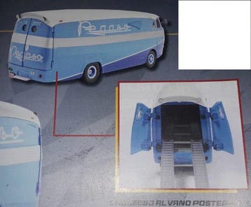 Centauria 1:43 - Modelauto - Pegaso z 902 Bacalao racing car