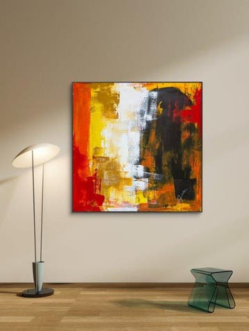 Aldo Sortino (1957) - Confine incandescente - XL