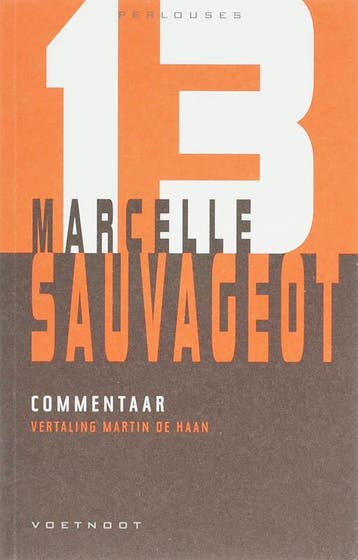 Commentaar / Perlouses / 13 9789078068068 M. Sauvageot, Verzenden, M. Sauvageot