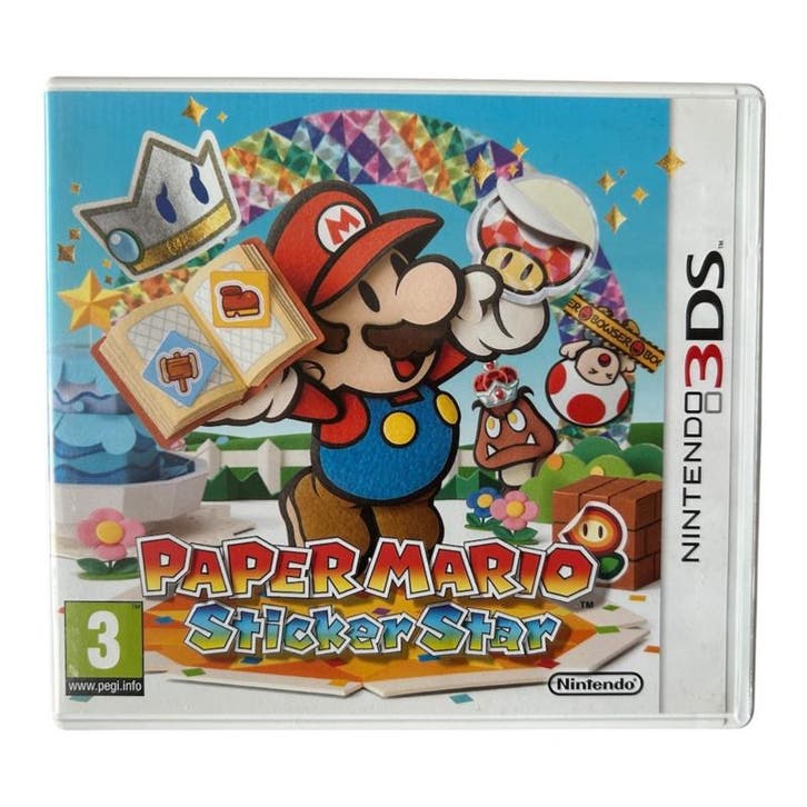 Paper Mario Sticker Star - HOL (3DS) (TWEEDEHANDS), Consoles de jeu & Jeux vidéo, Jeux | Nintendo 2DS & 3DS, Envoi