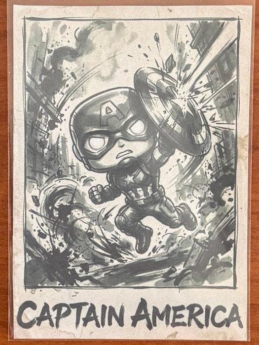 Funko - Funko Pop - Marvel - Captain America #377 - Ant-Man, Antiek en Kunst, Antiek | Speelgoed