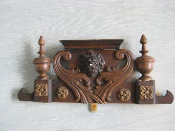 Régulateur (10) - Bois - 1940-1950 - ornements pour boîtier, Antiquités & Art, Antiquités | Horloges