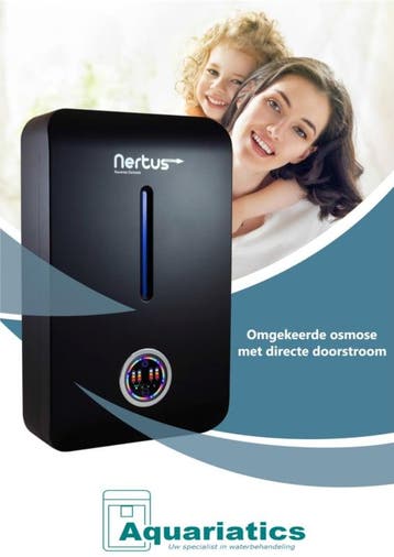 Nertus direct flow osmose, Animaux & Accessoires, Poissons | Aquariums & Accessoires, Ophalen of Verzenden, Neuf
