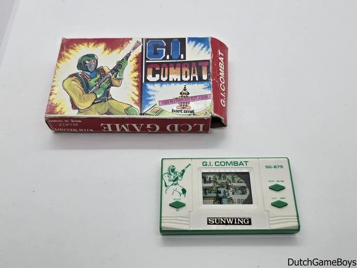 LCD Game - Sunwing - SG-875 - G.I. Combat - Boxed, Games en Spelcomputers, Games | Overige, Gebruikt, Verzenden
