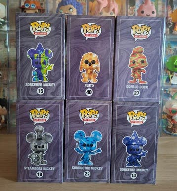 Funko - Funko Pop - Disney Art Series Lot - Sorcerer Mickey