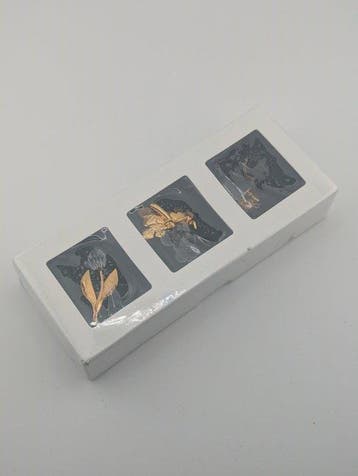 Swarovski - Crystal, Verguld - Broche - Broches x2, ketting