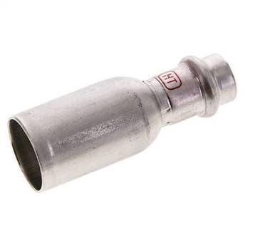 Raccord à sertir - 15mm Femelle & 28mm Mâle - Acier, Bricolage & Construction, Verzenden