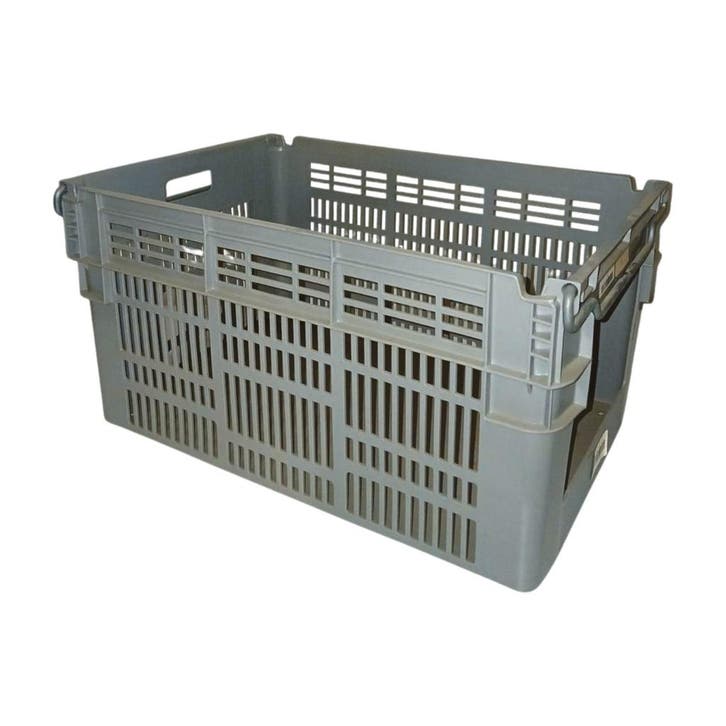 Magazijnbak met Grijpopening 600x400x300mm Nestbaar, Zakelijke goederen, Kantoor en Winkelinrichting | Magazijn, Stelling en Opslag
