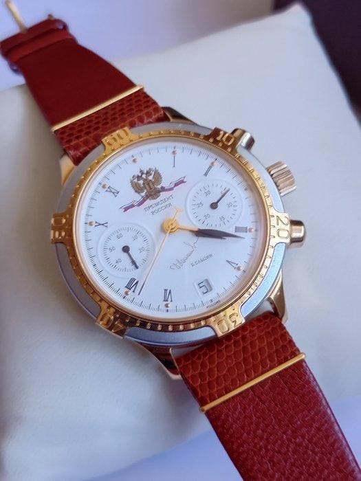 Poljot - Président Boris Nikolaevi Eltcin - Zonder, Bijoux, Sacs & Beauté, Montres | Hommes