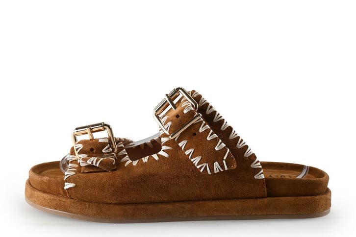 Loff 1881 Muiltjes in maat 41 Beige, Kleding | Dames, Schoenen, Beige, Zo goed als nieuw, Verzenden