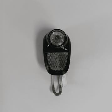 UNION LED koplamp op batterijen - ZWART, Fietsen en Brommers, Verzenden, Nieuw