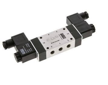 electrovanne centrale déchappement 5/3 G1/8 230V AC, Verzenden