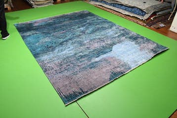 Tapis de designer avec beaucoup de soie - Tapis - 308 cm -