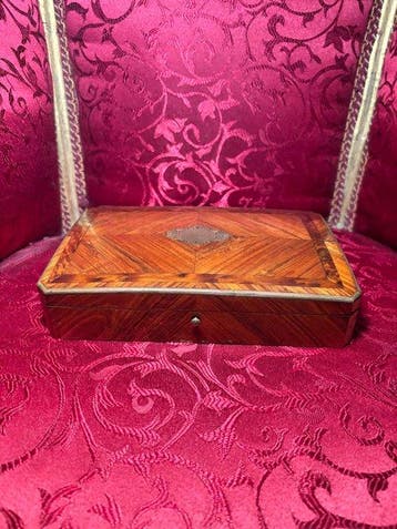 Boîte - Bois, Laiton - Coffret