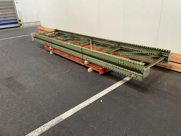Palletstelling - 3 staanders 4650x1050mm - Tot. lengte: 5m76, Ophalen of Verzenden