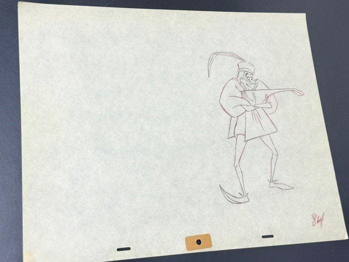 Walt Disney - Lackey Animation Tekening - Sleeping Beauty, Collections, Disney